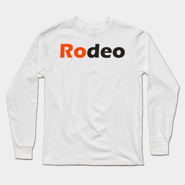 Rodeo Long Sleeve T-Shirt by robertbruton